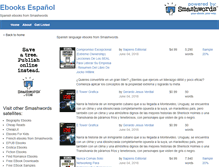 Tablet Screenshot of ebooks-espanol.com